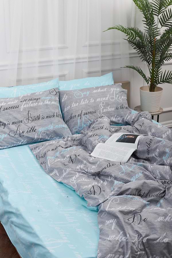 Фото - Комплект постільної білизни Moon&Star King Size 220x240 Autograph Бязь Gold Люкс (MS-820000730)