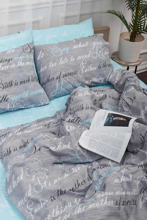 Фото - Комплект постільної білизни Moon&Star King Size 220x240 Autograph Бязь Gold Люкс (MS-820000730)