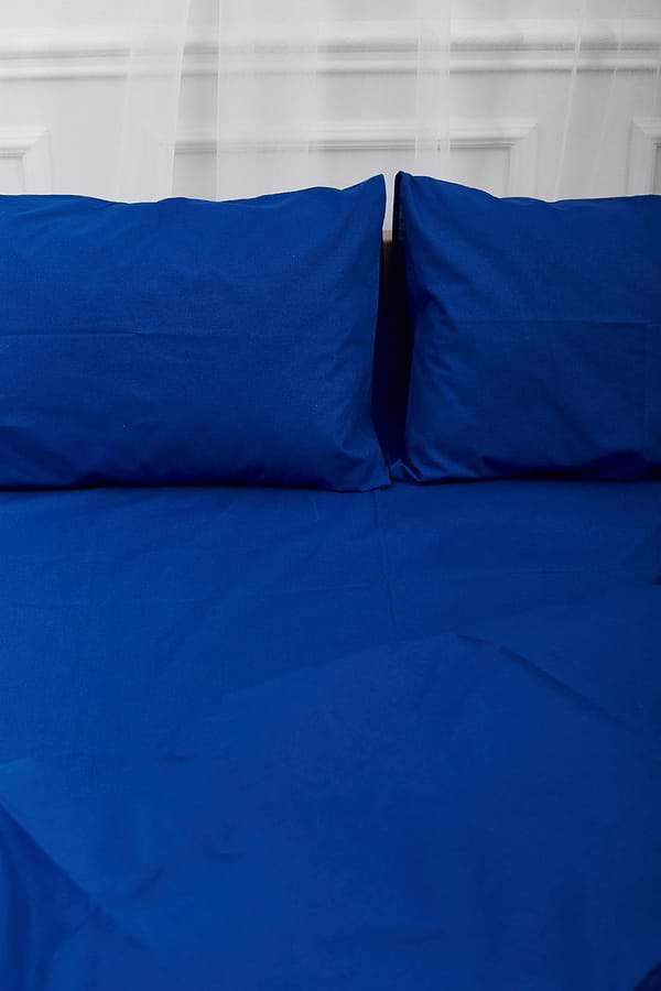 Фото - Комплект постільної білизни Moon&Star 160х220х2 нав. 4х70х70 Blue Бязь Gold Люкс (MS-820000834)