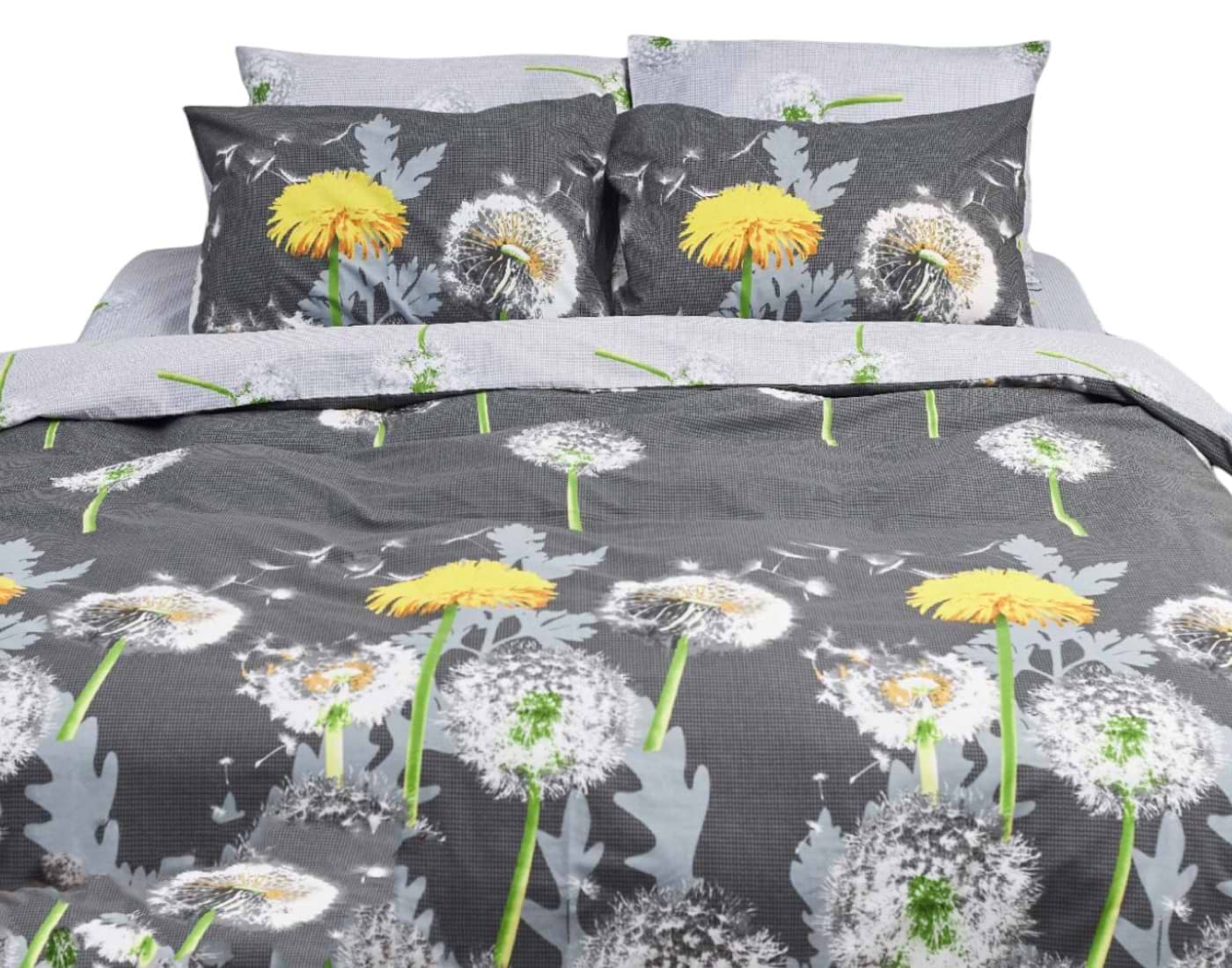 Комплект постільної білизни Moon&Star King Size 220x240 Dandelion Бязь Gold Люкс (MS-820000940)