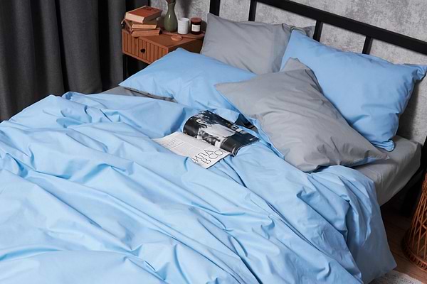 Фото - Комплект постільної білизни Moon&Star Бязь Gold Люкс Nordic Gray 160х220 (MS-820003103)