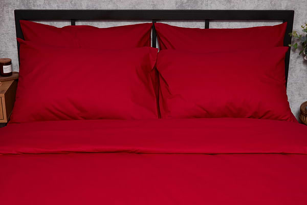 Фото - Комплект постільної білизни Moon&Star Бязь Gold Люкс Cherry Red 160х220 (MS-820003139)