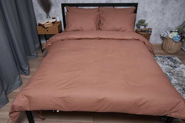 Фото - Комплект постільної білизни Moon&Star Бязь Gold Люкс Light Brown 175х210 (MS-820004520)