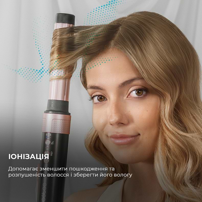 Фото - Стайлер Cecotec Bamba CeramicCare 14in1 AirGlam Black (CCTC-00251)