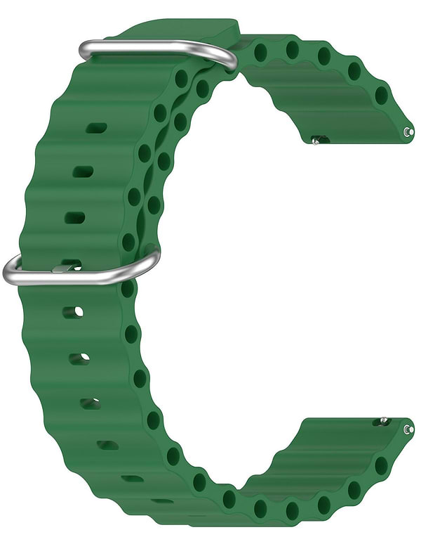 Фото - Ремінець для смарт-годинника BeCover Wave Style (22mm) for Samsung Galaxy Watch (46mm) / Watch 3 (45mm) / Gear S3 Classic / Gear S3 Frontier Green (714203) Фото - Ремінець для смарт-годинника BeCover Wave Style (22mm) for Samsung Galaxy Watch (46mm) / Watch 3 (45mm) / Gear S3 Classic / Gear S3 Frontier Green (714203)