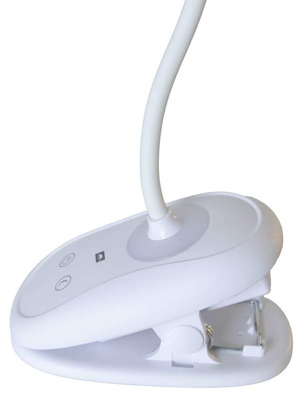 Фото - Настільна лампа Євросвітло Ridy Flex-02 Біла (000059656)