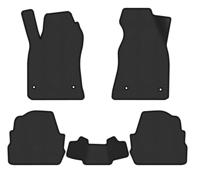 EVA коврики в салон авто EVAtech для A6 (C5) 4WD Restyling Audi 2001-2004 2 поколение Combi EU (AU34128CLB5TL4RBB)