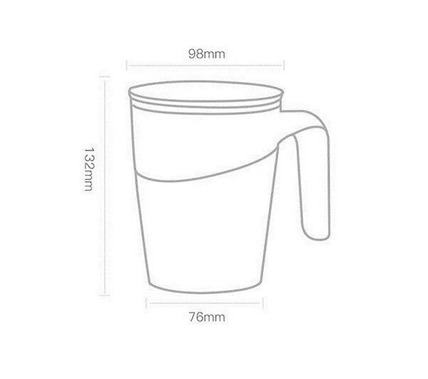 Фото - Термочашка Xiaomi Fiu elegant cup 470 ml White (FIUYYBDB001/DRIN002S)