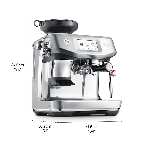 Фото - Кофеварка рожковая Sage Barista Touch Impress (SES881BSS4FEU1)
