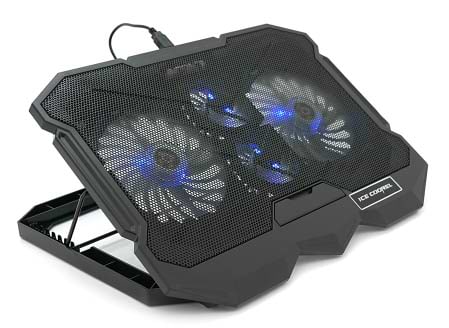 Подставка под ноутбук охлаждающая IceCoorel K22 10-17" - Фото 1