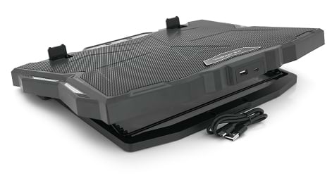 Фото - Підставка під ноутбук охолоджуюча IceCoorel K12 10-17"