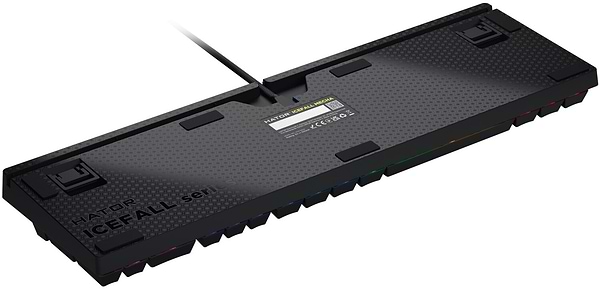 Фото - Уценка - Клавиатура проводная игровая Hator Icefall Mecha Rainbow Black (HTK104UA)