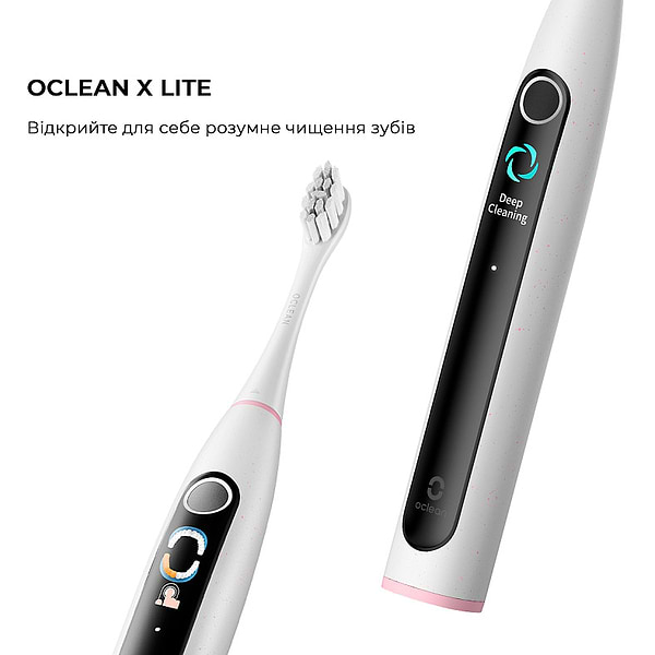 Фото - Зубная щетка электрическая Oclean X Lite Grey