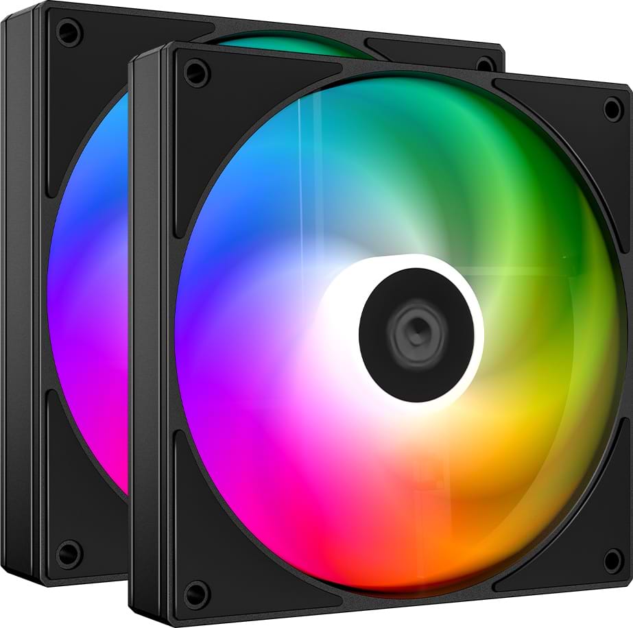Корпусный вентилятор ID-Cooling AS-140-ARGB-K Duet