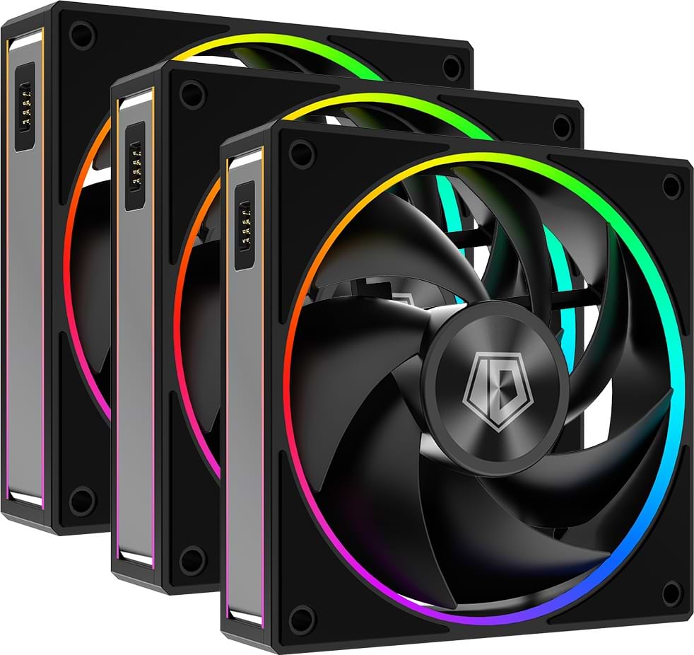 Корпусный вентилятор ID-Cooling MF-1230-ARGB-K Trio