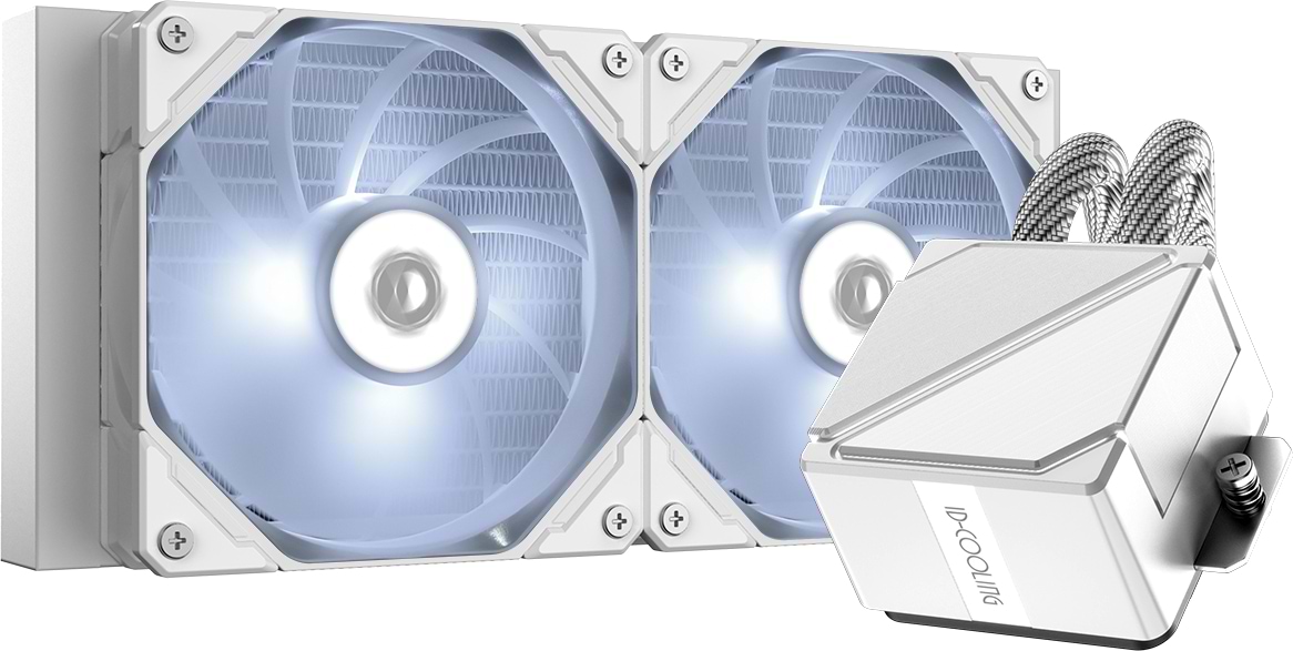 Водяна система охолодження ID-Cooling Dashflow 240 Basic White