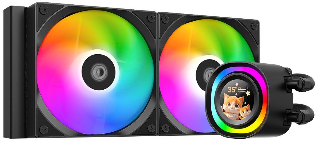 Водяная система охлаждения ID-Cooling FX240 LCD