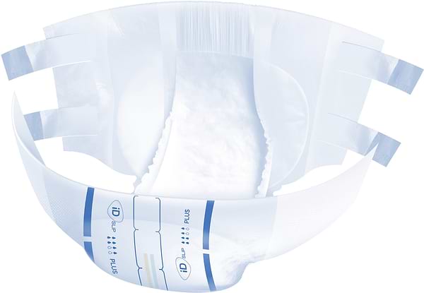 Фото - Одноразові підгузки ID Slip Plus Large талия 115-155 см 30 шт. (5411416048190)