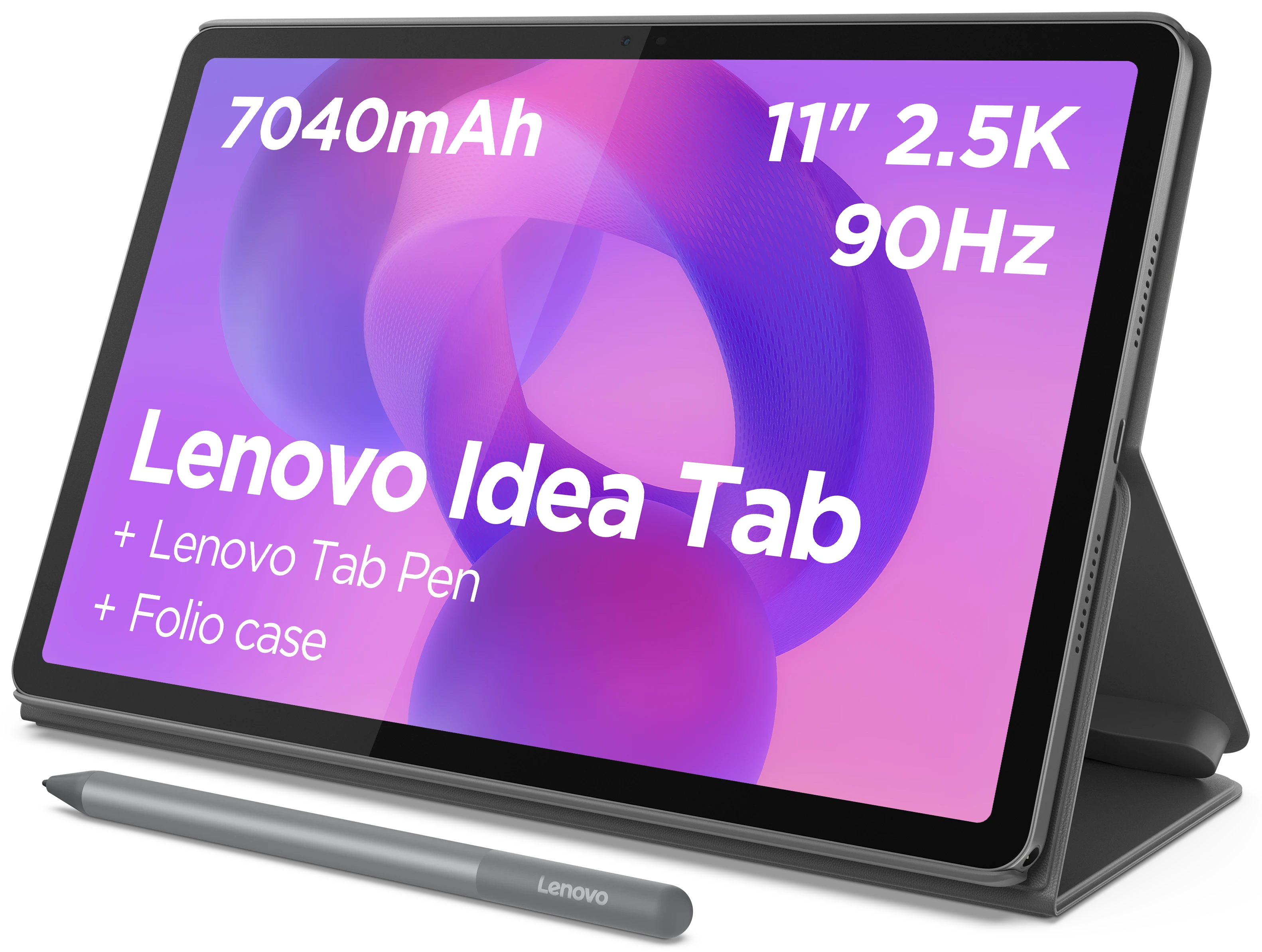 Планшет Lenovo Idea Tab 8/256GB 5G (ZAFM0136UA) Luna Grey + Pen and Folio Case
