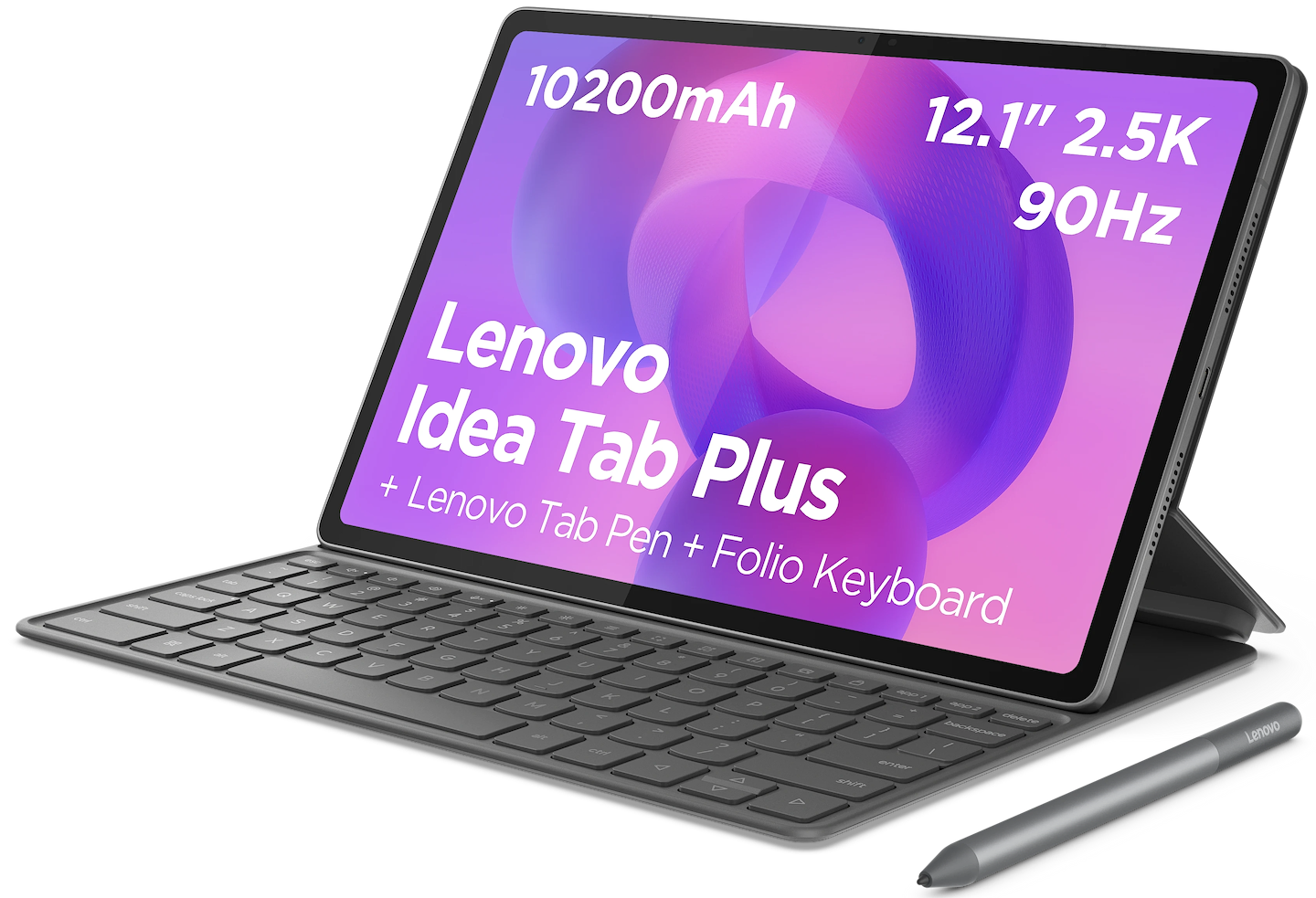 Планшет Lenovo Idea Tab Plus 8/256 WiFi Luna Grey + Keyboard&Pen (ZAG70809UA)