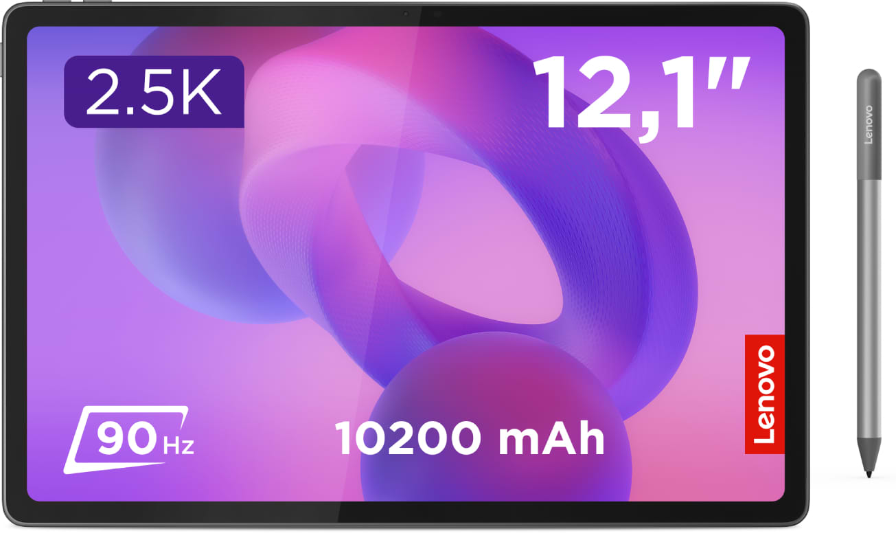 Планшет Lenovo Idea Tab Plus 8/256 WiFi Luna Grey + Pen (ZAG70055UA) - Фото 1