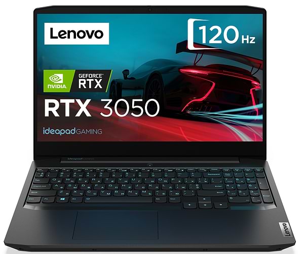 Фото - Ноутбук ігровий Lenovo Gaming 3 15IHU6 (82K101GURA) Shadow Black