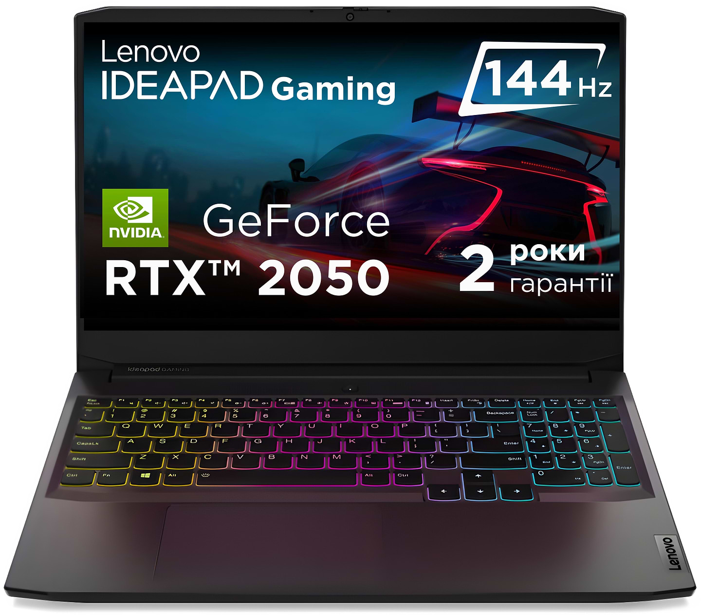 Ноутбук игровой Lenovo IdeaPad Gaming 3 15ACH6 (82K202DCRA) Shadow Black - Фото 1