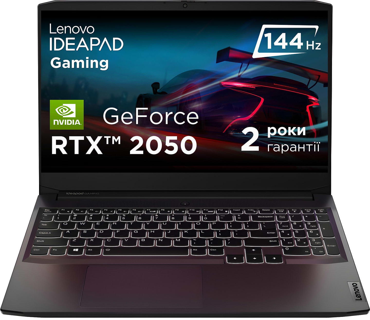 Ноутбук игровой Lenovo IdeaPad Gaming 3 15ACH6 (82K202D3RA) Shadow Black - Фото 1