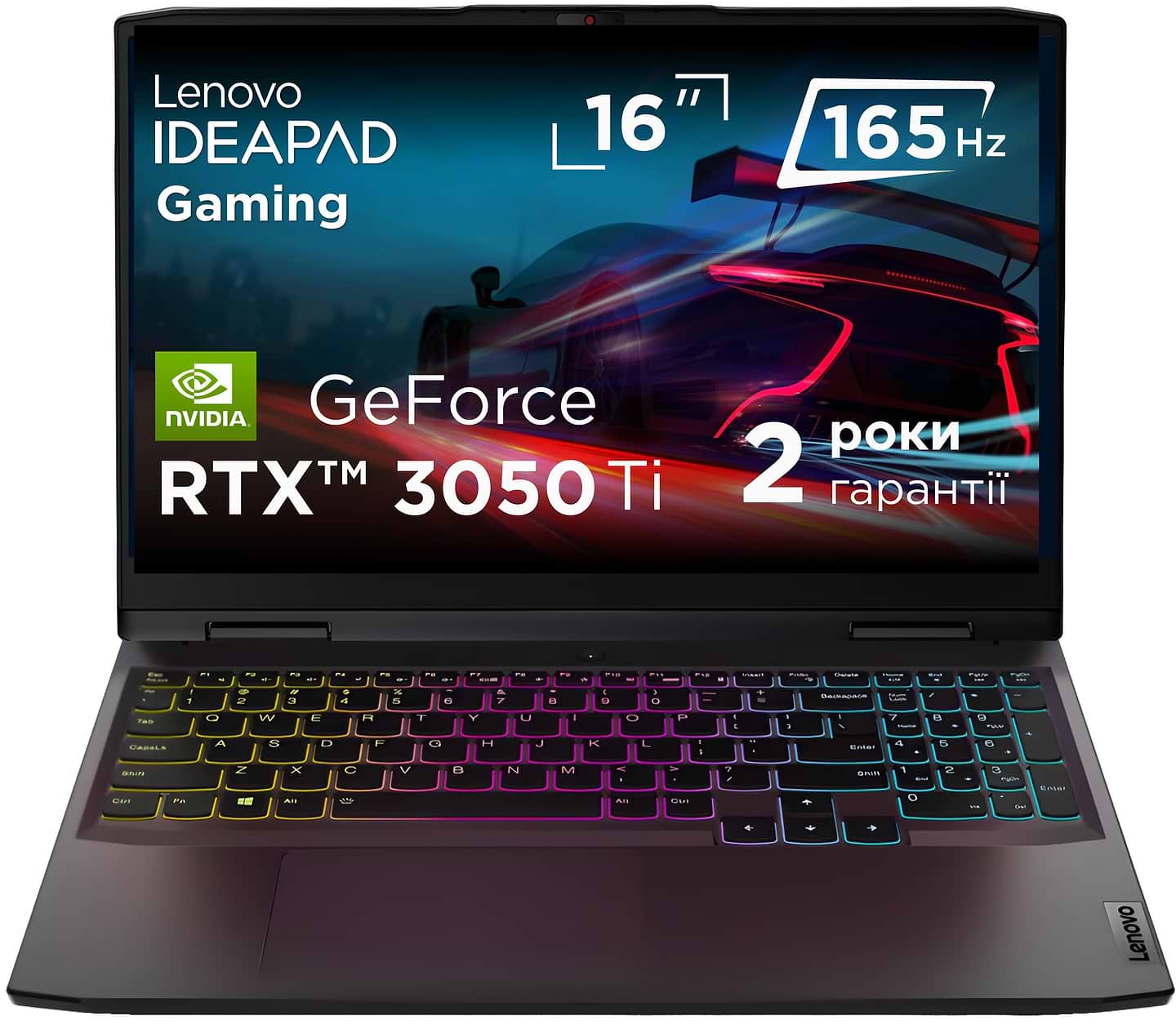Ноутбук игровой Lenovo IdeaPad Gaming 3 16ARH7 (82SC00AFRA) Onyx Grey