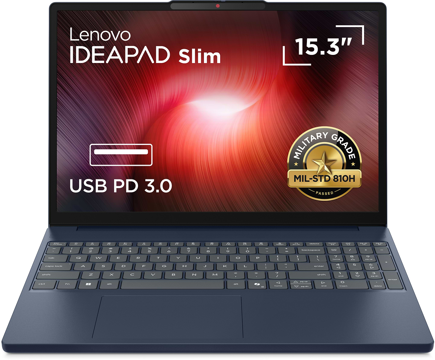 Ноутбук Lenovo IdeaPad Slim 3 15IRH10 (83K100DQRA) Cosmic Blue - Фото 1
