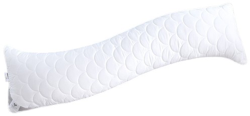 Подушка валик IDEIA S-Form 40х130 см антиалергенна з блискавкою (08-13255)