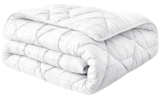 Одеяло всесезонное полуторное IDEIA Antistatic Sleep 140х210 искусственный пух в сумке (8-36056)