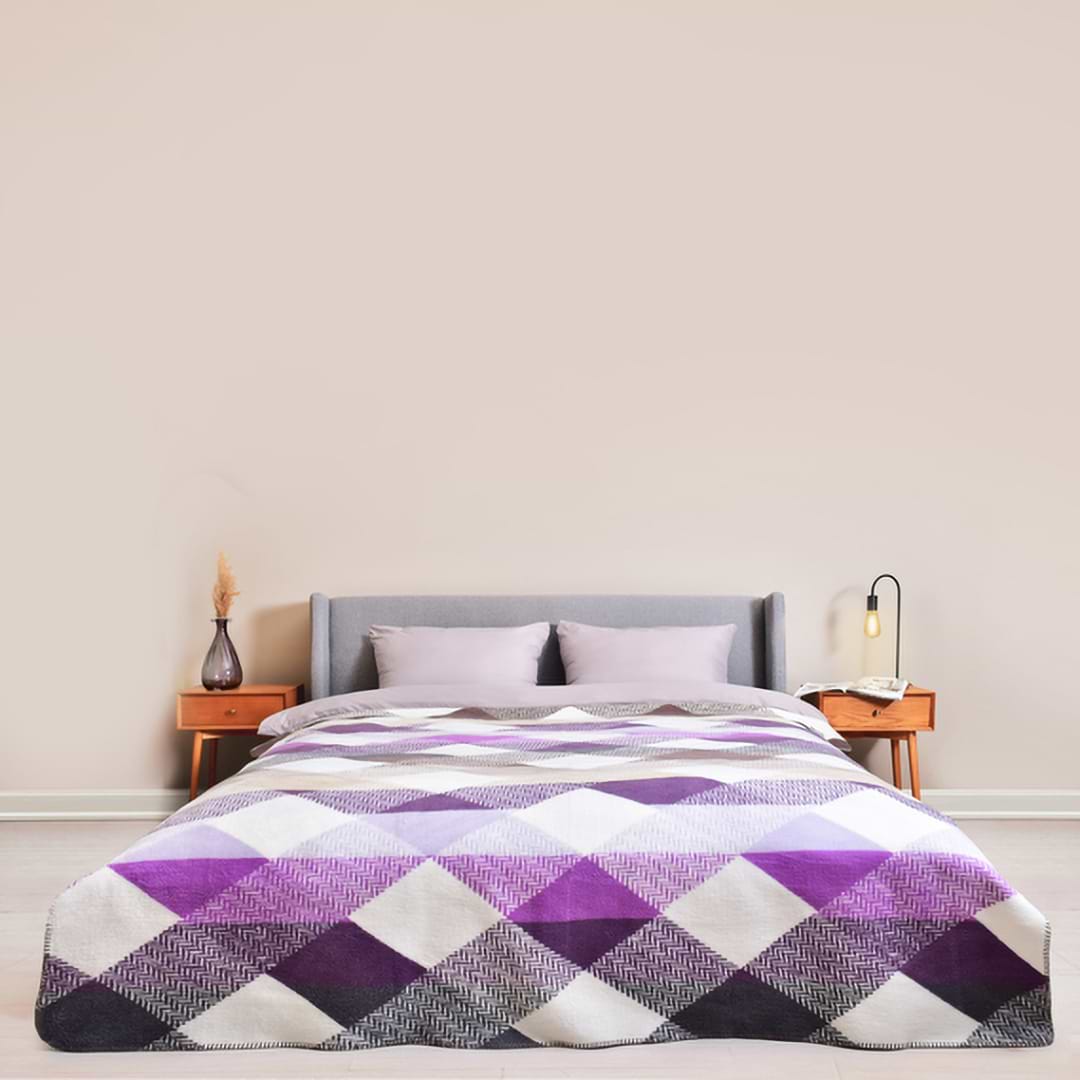 Плед полуторний IDEIA Kassandra 150x200 см бавовняне (8-29914*012)