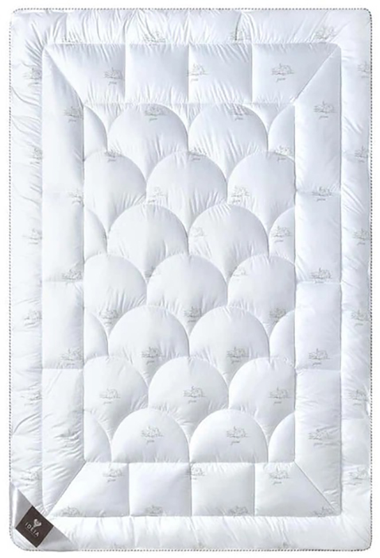 Одеяло зимнее двуспальное евро IDEIA Super Soft Classic 200х220 см аналог лебединого пуху (8-11790)