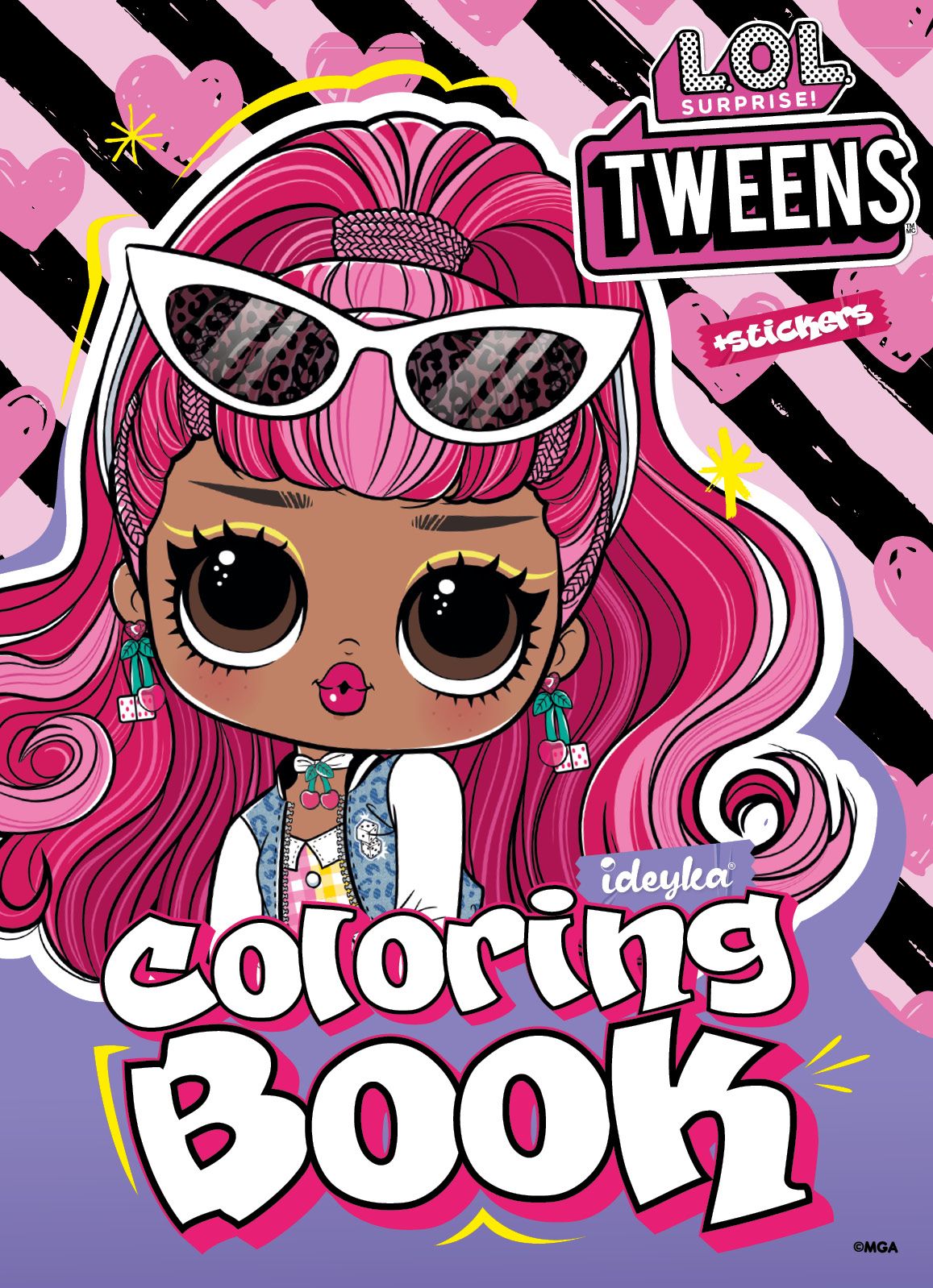 Розмальовки Ideyka Tweens Cherry (LCB29)