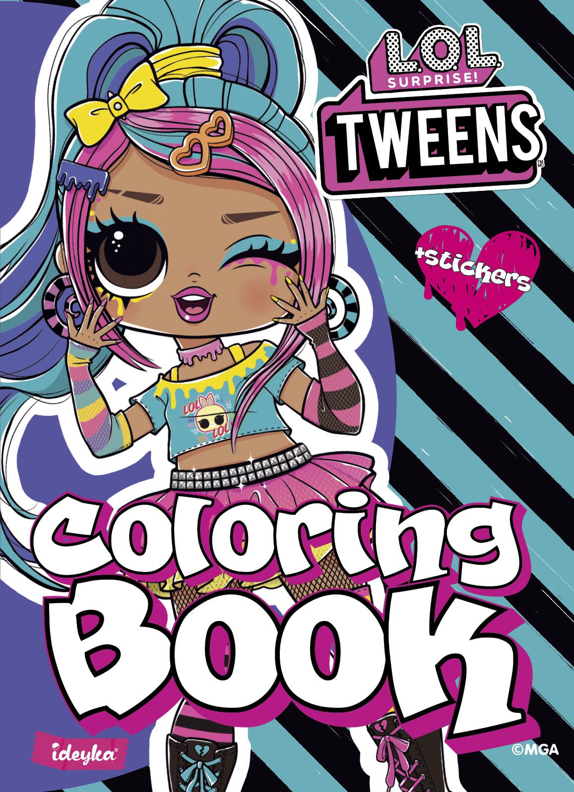 Розмальовки Ideyka Tweens Emma Emo (LCB8)