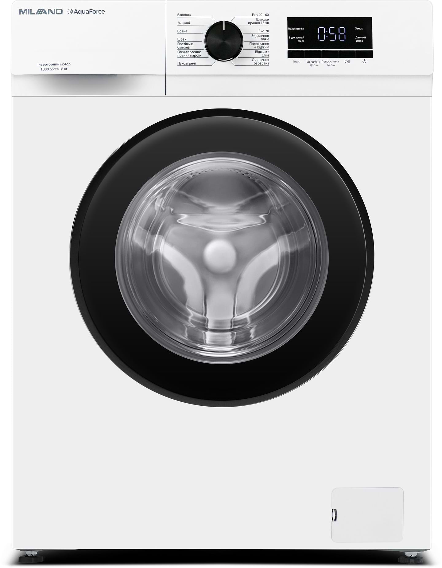 Пральна машина Milano IDSW-601 - Фото 1