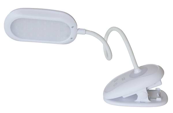 Фото - Настільна лампа Євросвітло Ridy Flex-02 Біла (000059656)