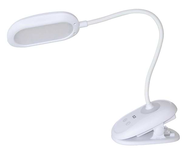 Фото - Настільна лампа Євросвітло Ridy Flex-02 Біла (000059656)