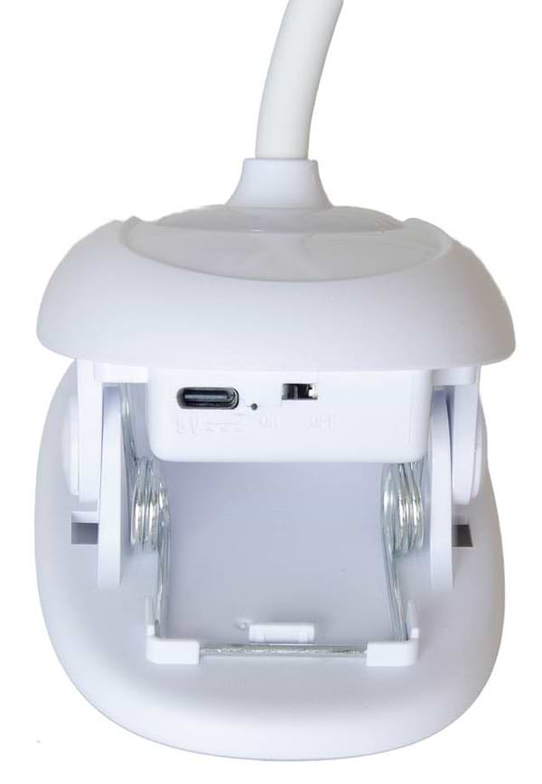 Фото - Настільна лампа Євросвітло Ridy Flex-02 Біла (000059656)