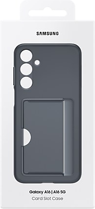 Фото - Чохол для смартфону Samsung Galaxy A16 5G Card Slot Case Black (EF-OA166TBEGWW)