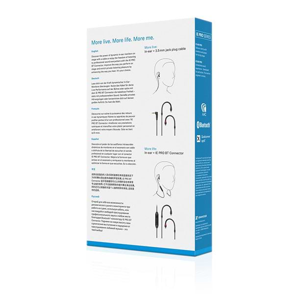 Фото - Наушники вкладыши беспроводные Sennheiser IE 100 PRO Wireless Clear