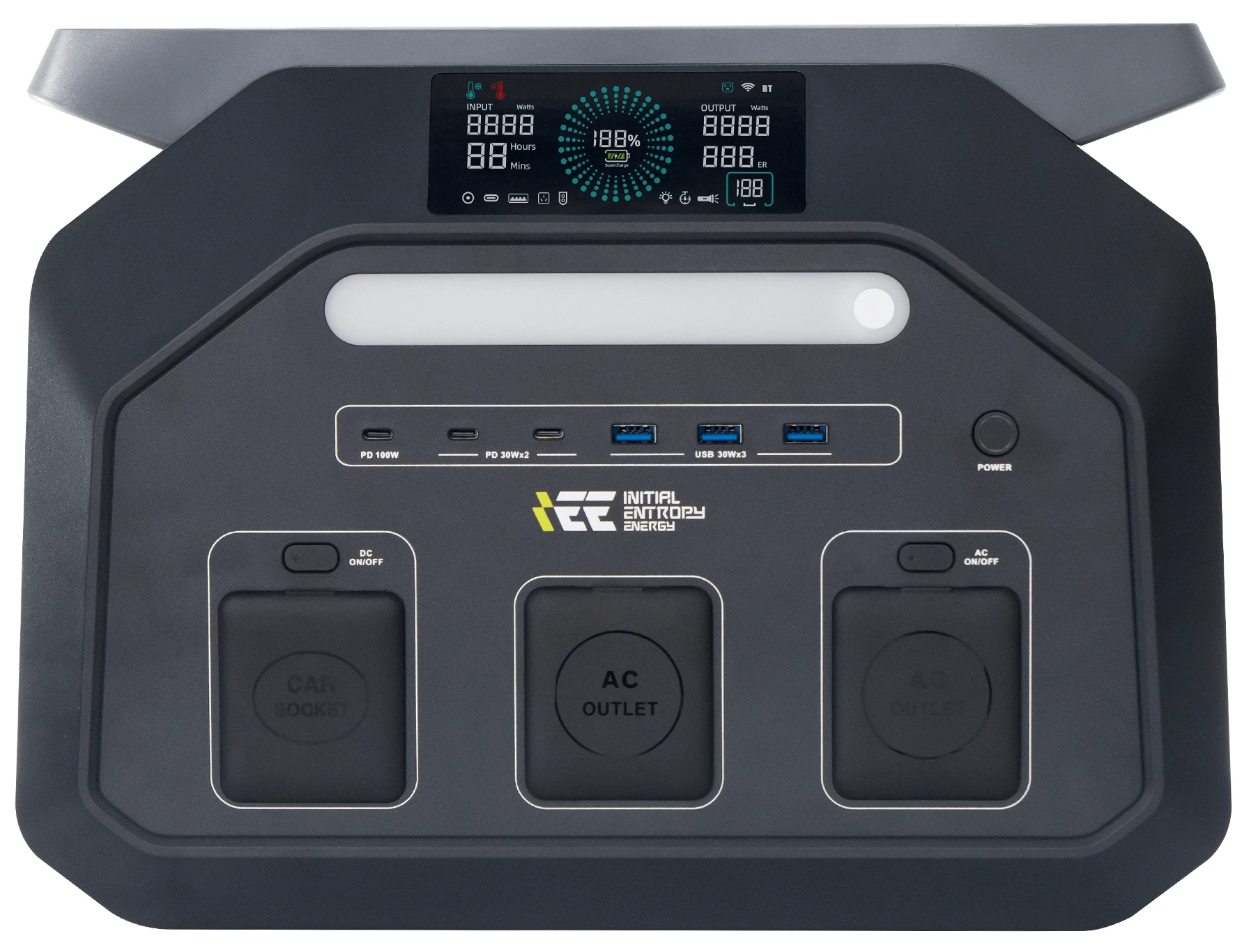 Зарядная станция универсальная IEETek P1800 (1800W, 1024Wh)