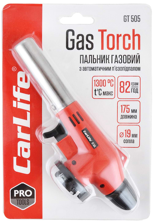 Фото - Горелка газовая CarLife GT505