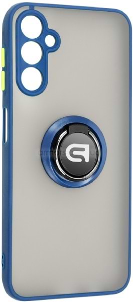 Чохол для смартфону Armorstandart Frosted Matte Ring for Samsung A14 4G / A14 5G Navy Blue (ARM68352) - Фото 1