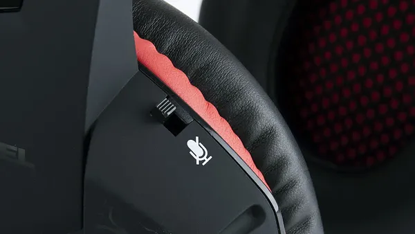 Фото - Гарнітура дротова ігрова REAL-EL GDX-7750 Black/Red