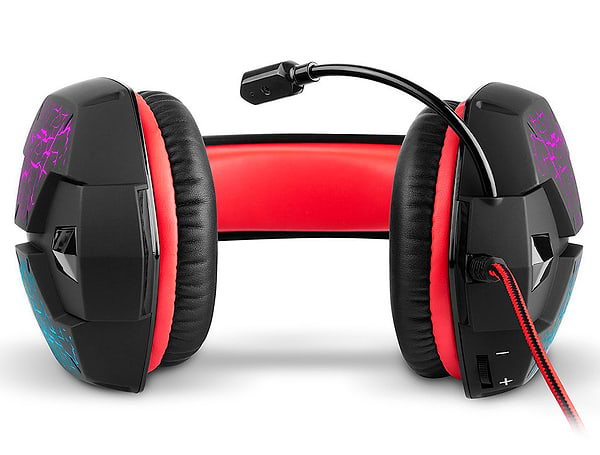 Фото - Гарнітура дротова ігрова REAL-EL GDX-7750 Black/Red