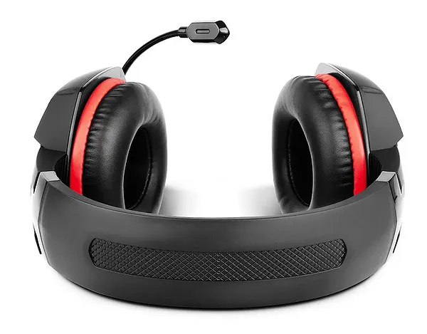 Фото - Гарнітура дротова ігрова REAL-EL GDX-7750 Black/Red