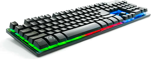 Фото - Клавиатура проводная игровая REAL-EL 8700 Gaming Backlit Black