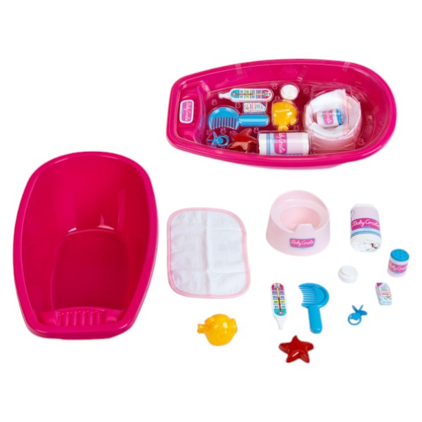 Фото - Меблі і будиночки для ляльки Klein BC - Комплект для ванни великий з аксесуарами (1675)
